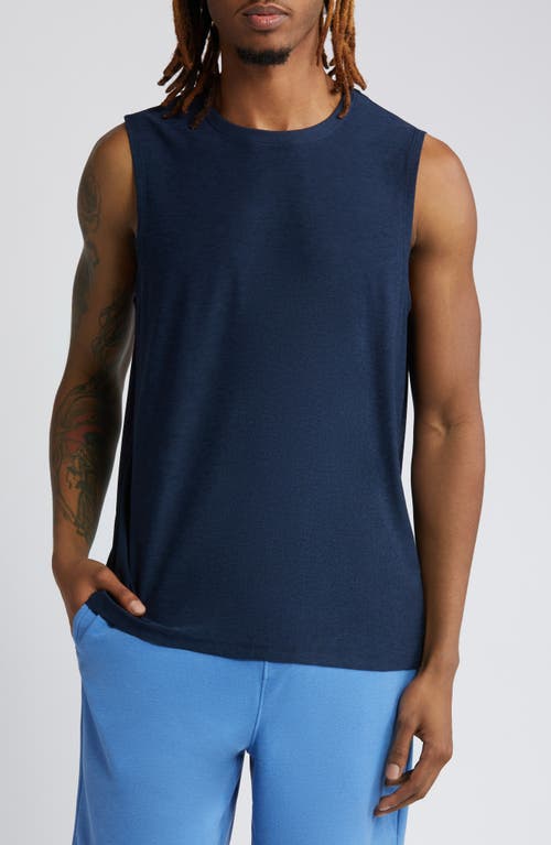 Featherweight Freeflo 2.0 Muscle Tank in Nocturnal Navy