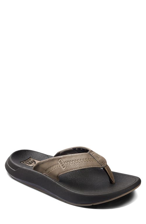 Reef Swellsole Cruiser Flip Flop In Brown/tan