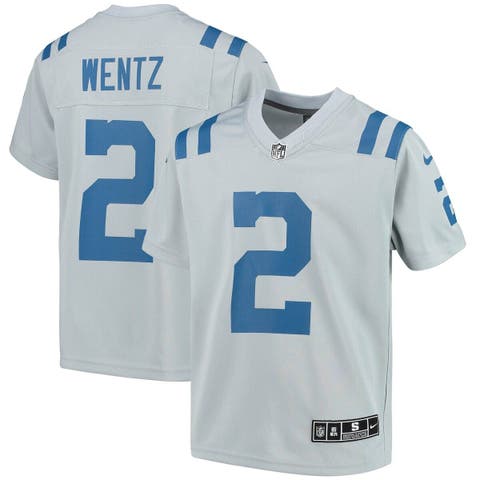 Men's Nike Carson Wentz White Washington Commanders Game Jersey