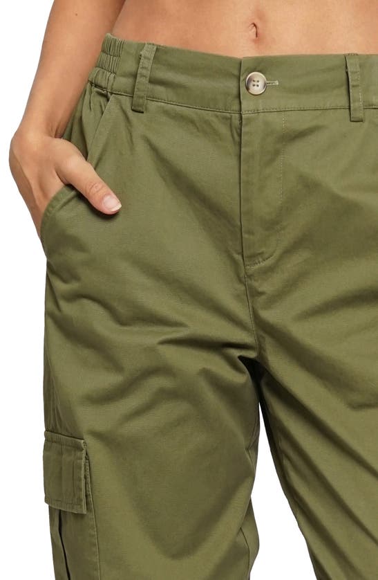 Shop Know One Cares Cargo Pants In Olive