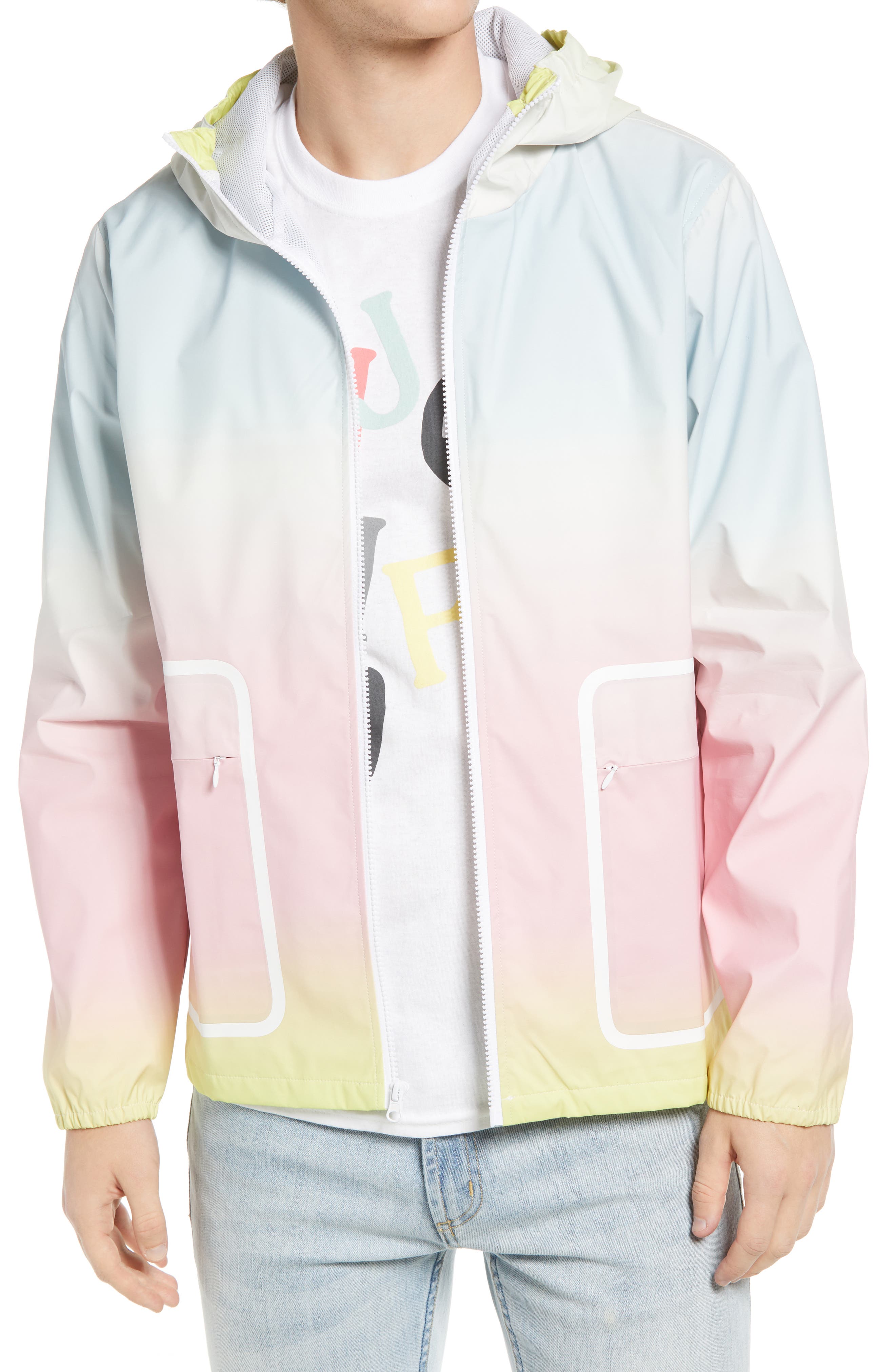 ombre windbreaker