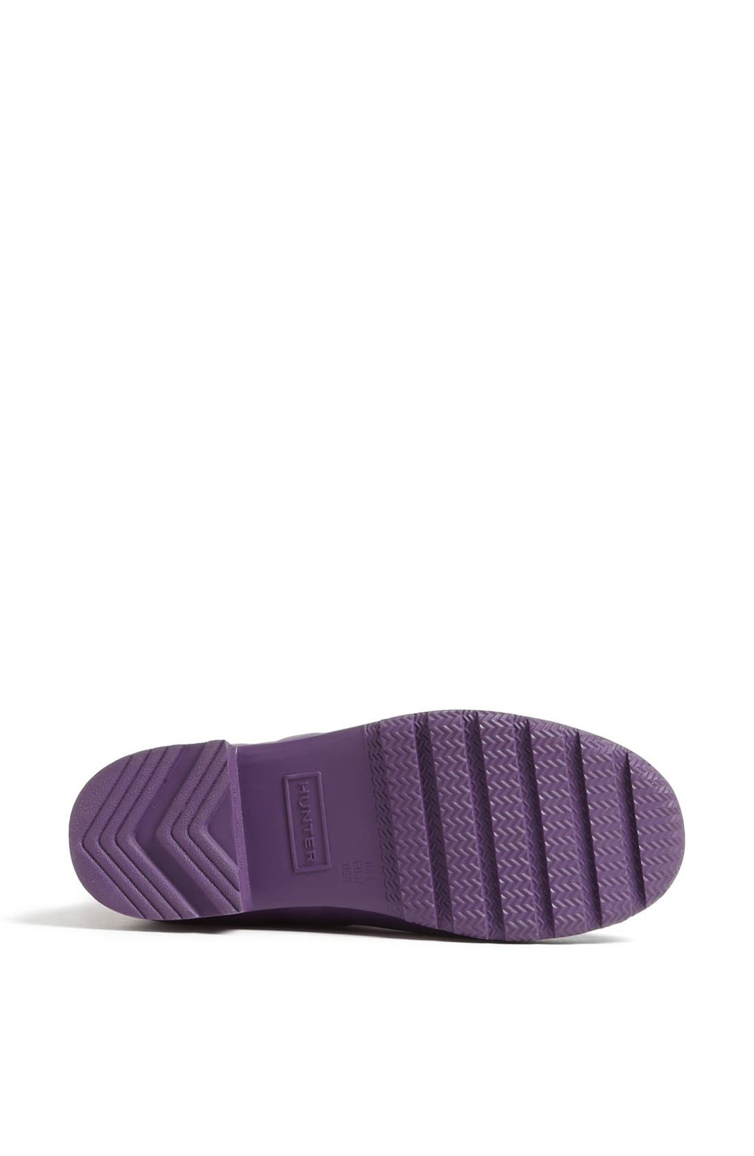 HUNTER,
                            Tour Packable Waterproof Rain Boot,
                            Alternate thumbnail 100, color,
                            505