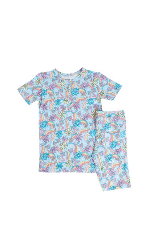 Charlie Lou Baby ® Groovy Fall After All Pajama Set In Blue