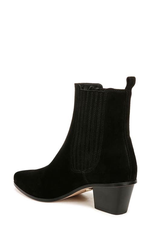 Shop Veronica Beard Alina Chelsea Boot In Black