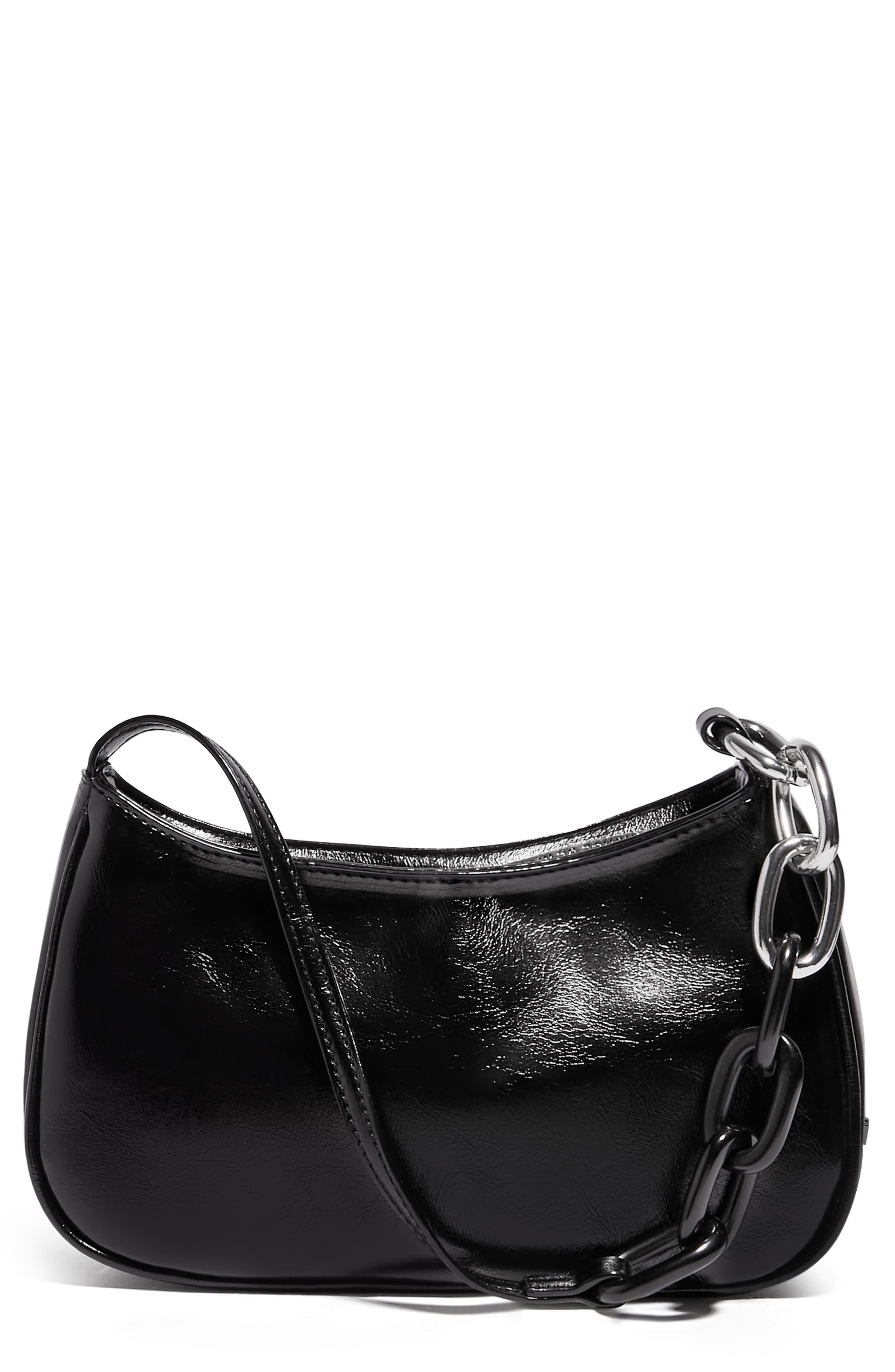 white leather messenger bag