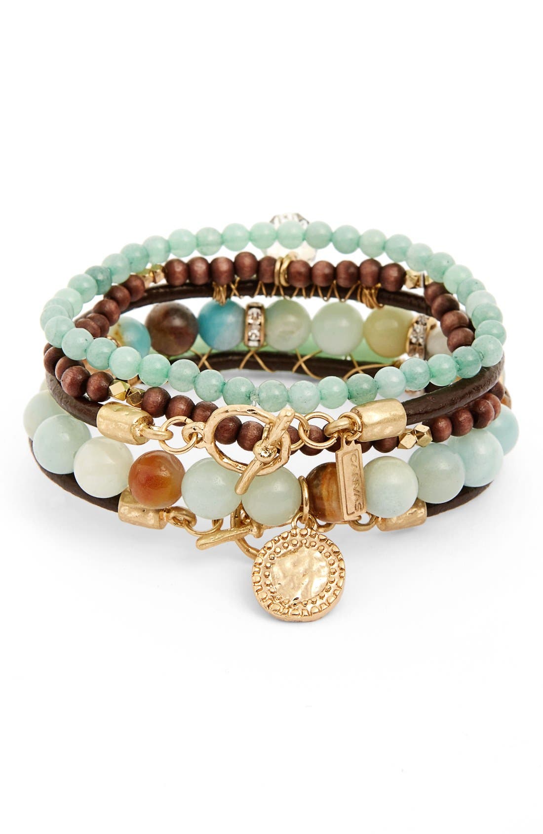 Canvas Jewelry Amazonite Multistrand Bracelet Nordstrom