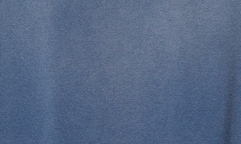 Shop 4sdesigns Tie Dye Cotton & Linen T-shirt In Blue