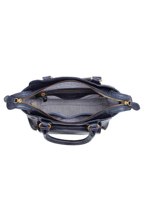 Old Trend Pansy Mini Satchel Bag In Navy