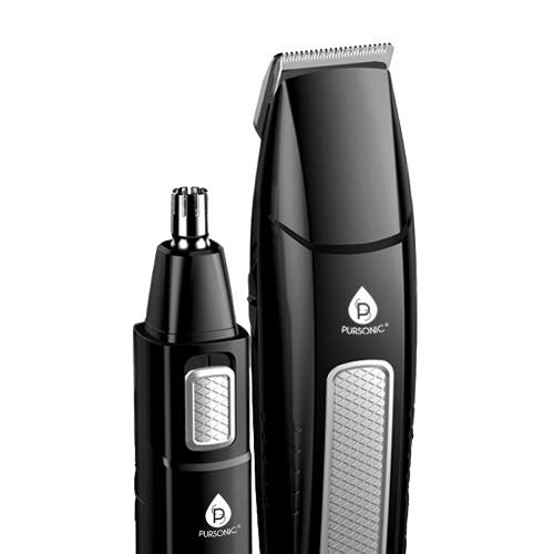 Pursonic Mario Lopez Mens Grooming Kit In Black