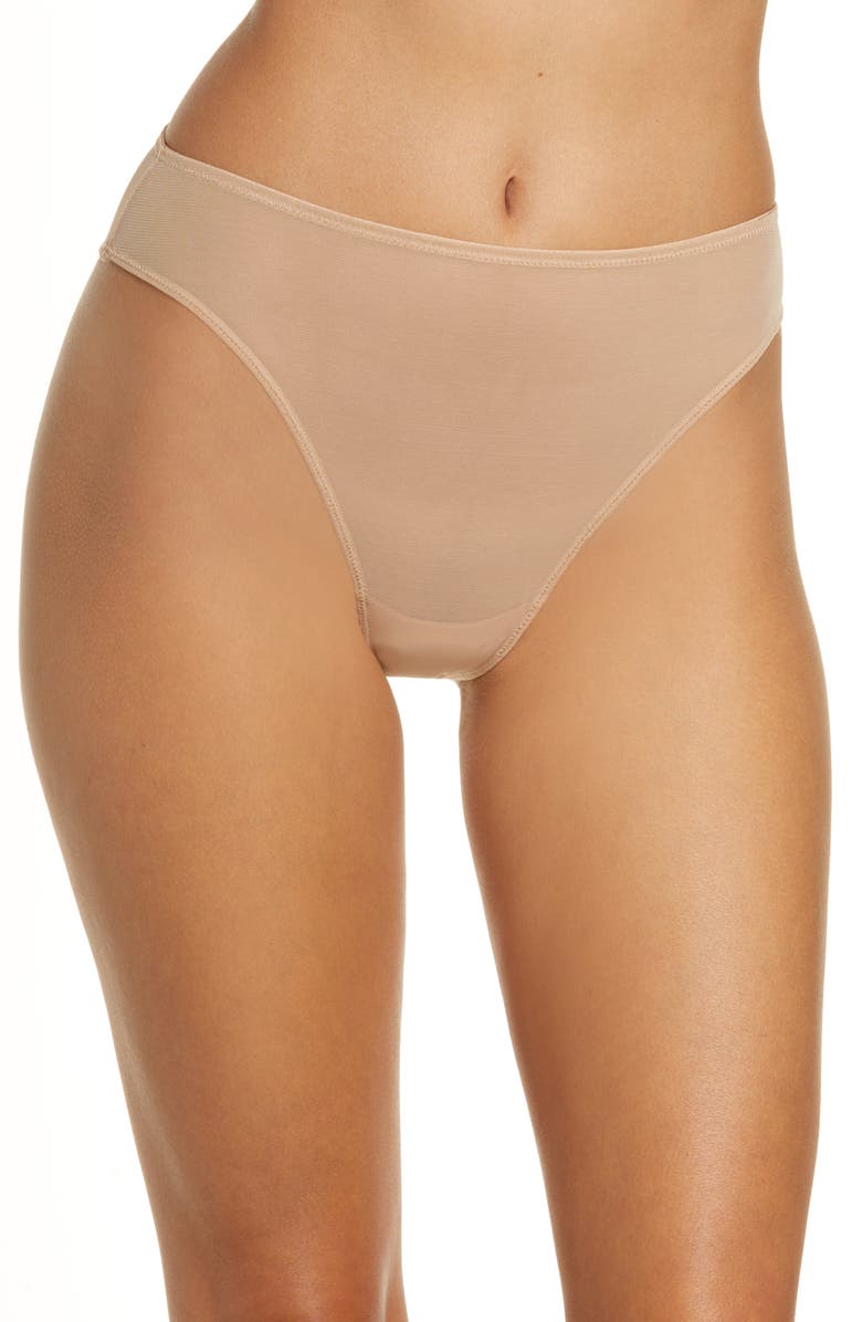 SKIMS Mesh Bikini Brief, Main, color, CLAY