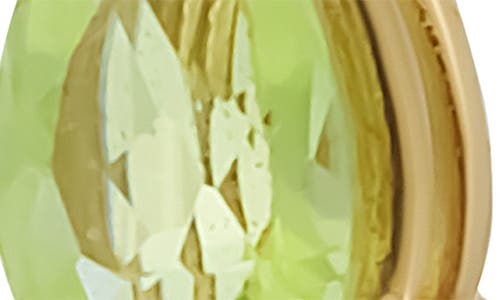 Bony Levy Color 14k Gold Pear Cut Stud Earrings In 14k Yellow Gold - Peridot