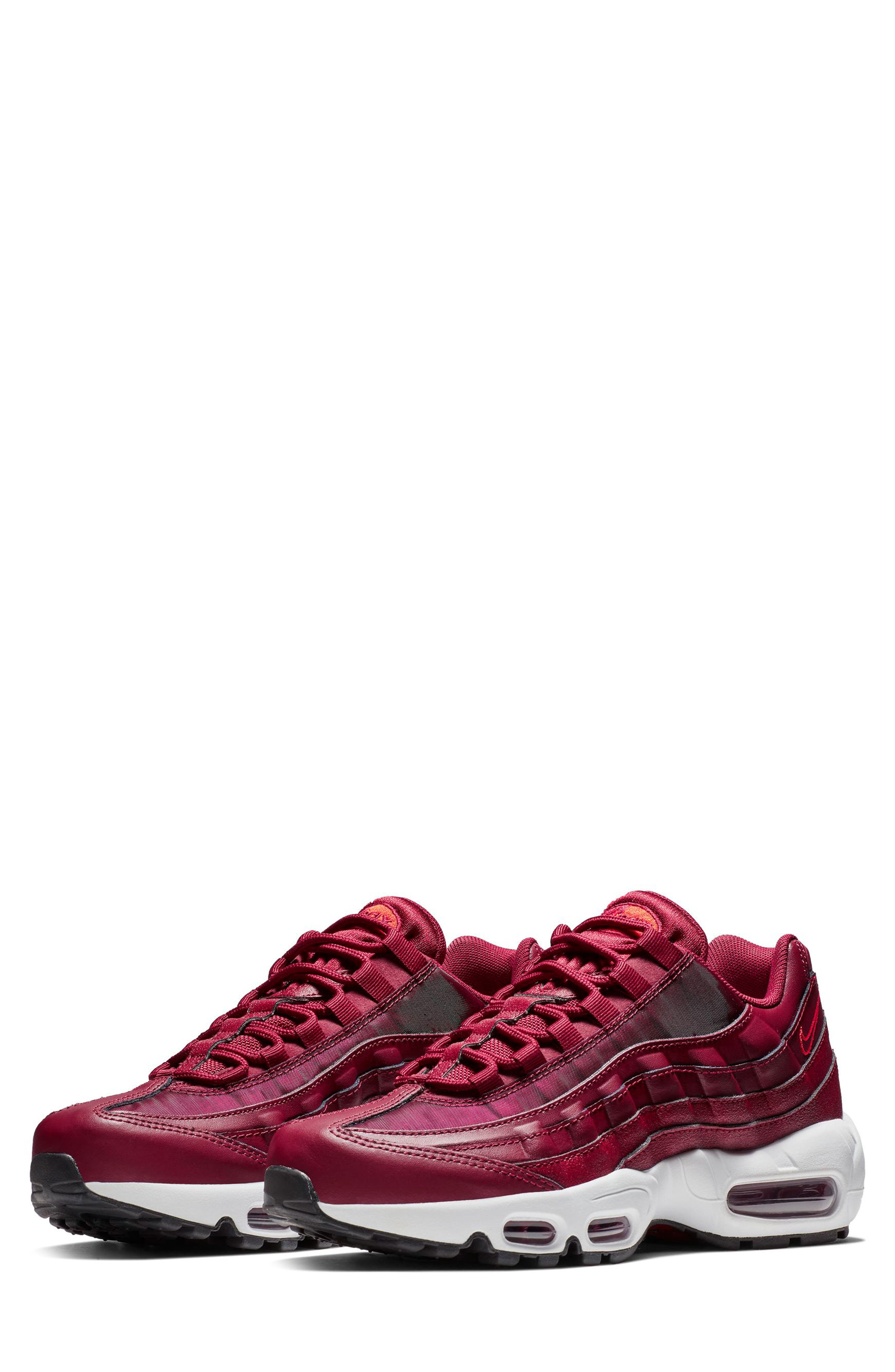 Nike Air Max 95 Running Shoe, Red