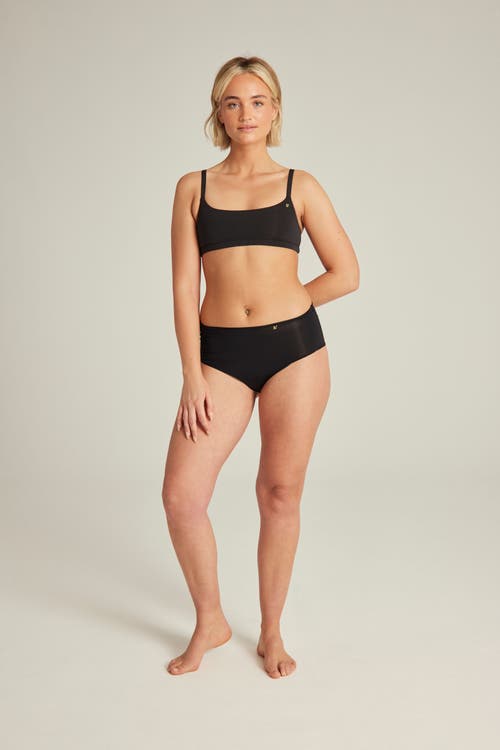 Nudea The Stretch High Waisted Brief In Black