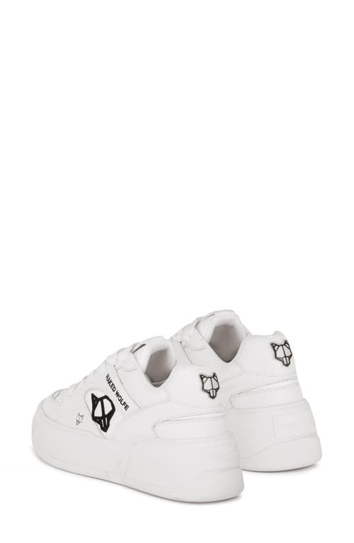 Shop Naked Wolfe Crash Sneaker In White