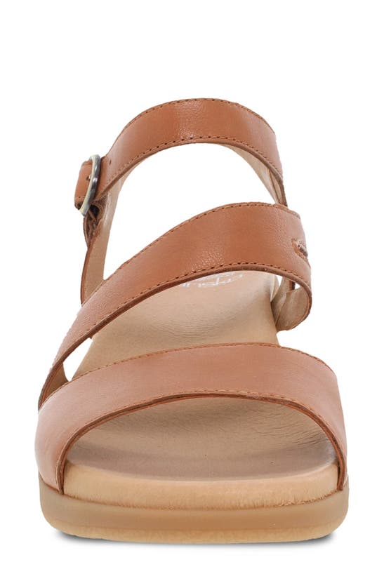 Shop Dansko Tansy Ankle Strap Sandal In Luggage