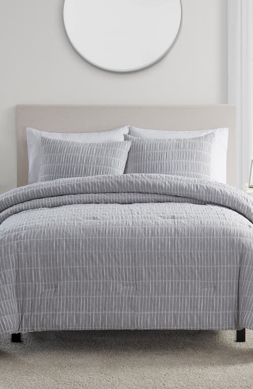 Tahari Black Label Ivy 3-piece Comforter Set In Grey