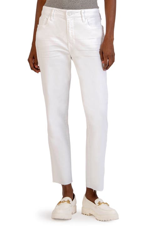 Women's White Ripped & Distressed Jeans | Nordstrom