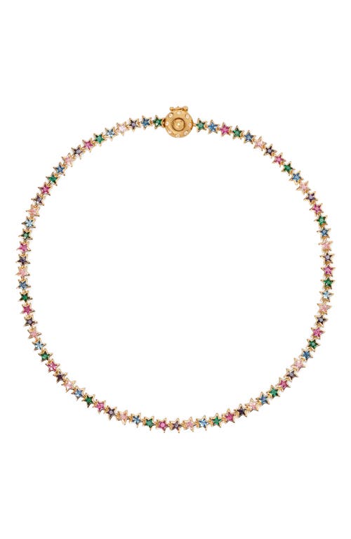 Kate Spade New York star tennis necklace in Multi 