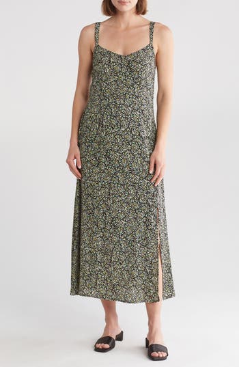 LOVESTITCH LOVESTITCH DITSY PRINT MAXI DRESS
