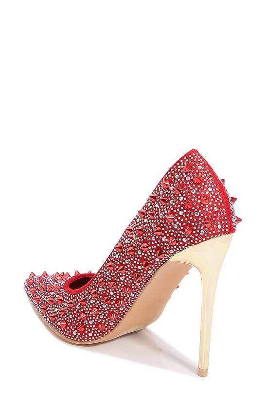 Berness Wanda Spike Pump In Red