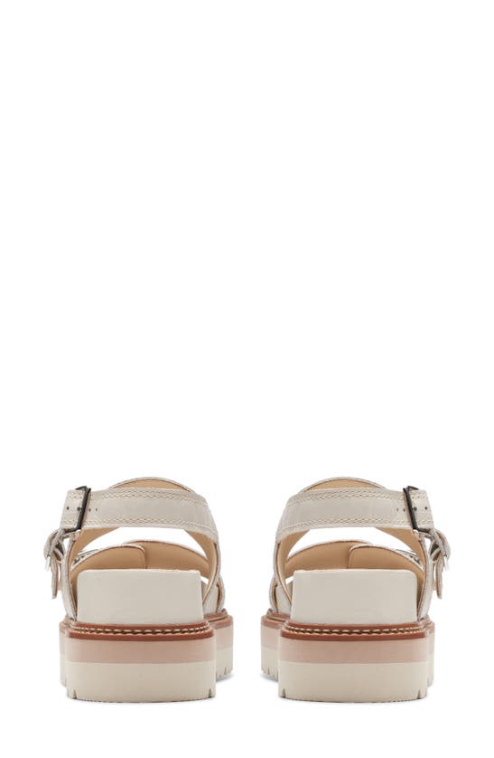 Shop Clarks Orianna Glide Platform Slingback Sandal In Cream Interest