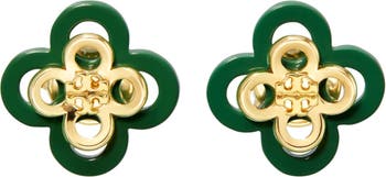 Tory Burch 'Kira' clover earrings, Women's Jewelery