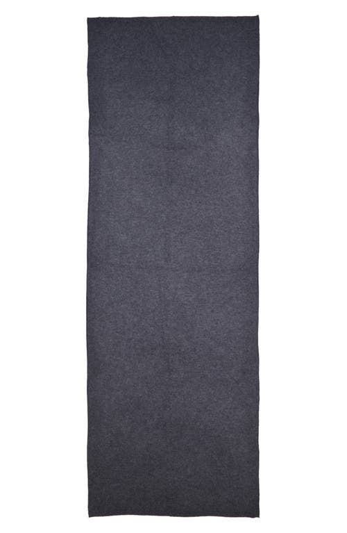 Shop Nordstrom Cashmere Scarf In Charcoal Grey Heather