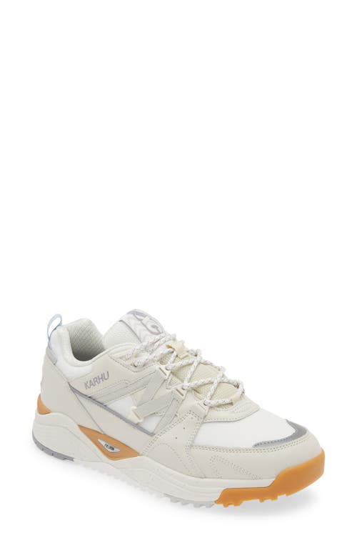 Gender Inclusive Fusion XC Sneaker in Lily White/Foggy Dew