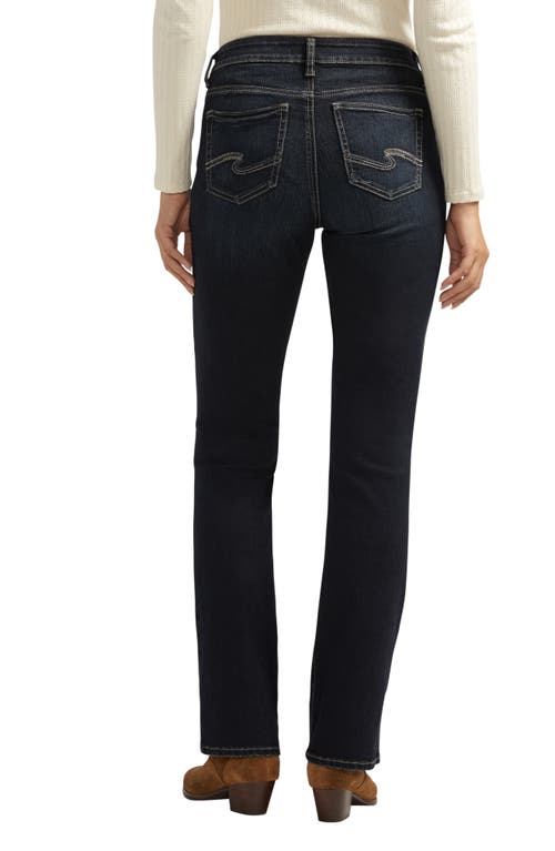 Shop Silver Jeans Co. Elyse Slim Bootcut Jeans In Indigo