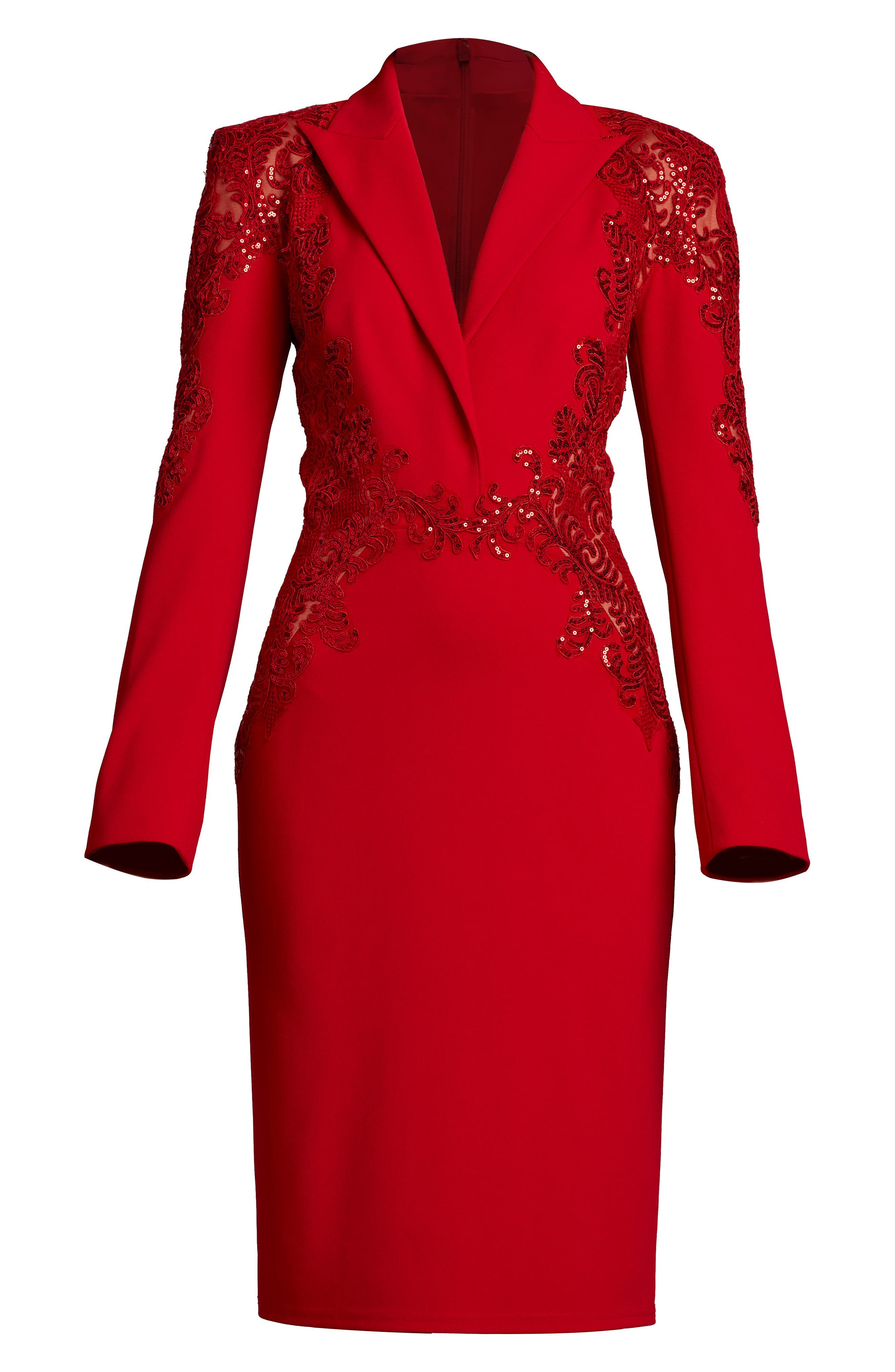 Tadashi Red Dress