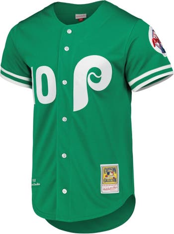 Men's Philadelphia Phillies Darren Daulton Mitchell & Ness Green  Cooperstown Collection Authentic Jersey