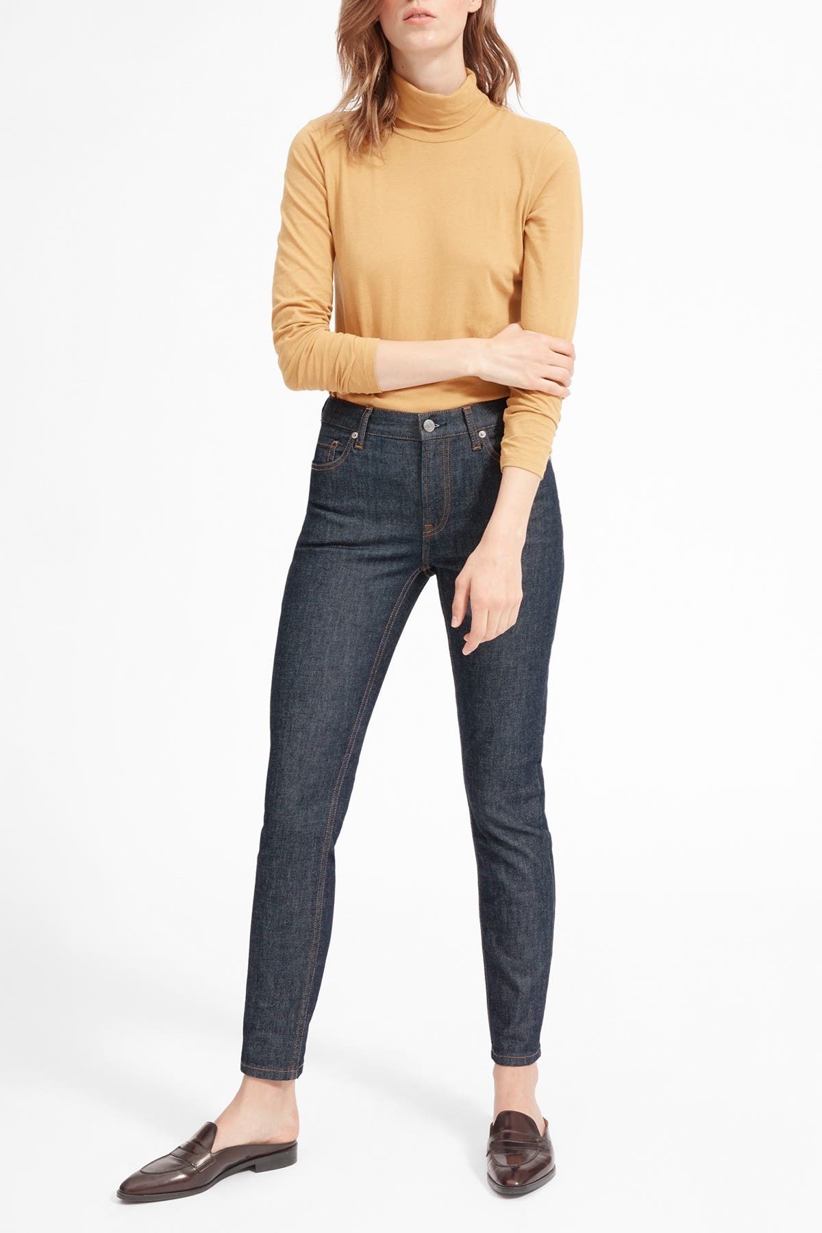 low rise tight jeans