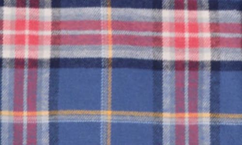 Vineyard Vines Kids' Plaid Cotton Flannel Button-down Shirt In Moonshine Plaid
