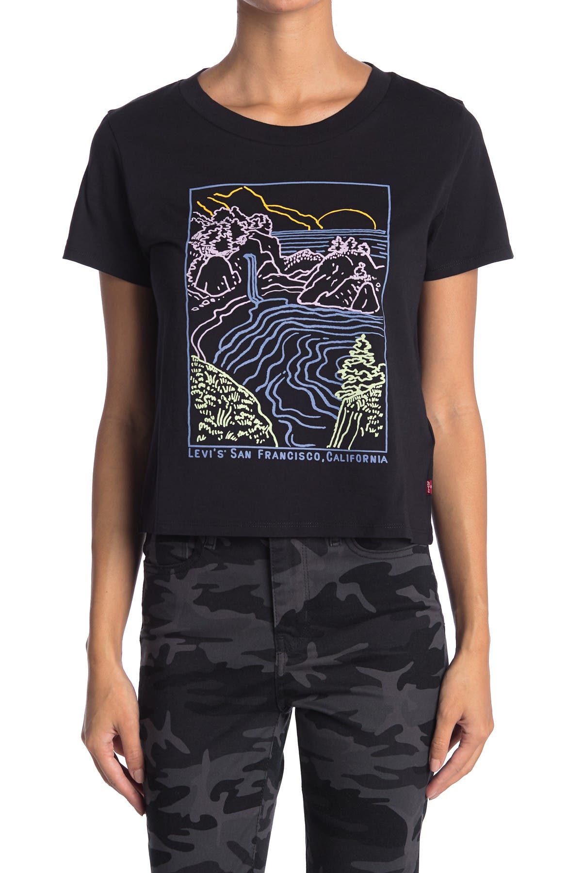 levis crew neck t shirt