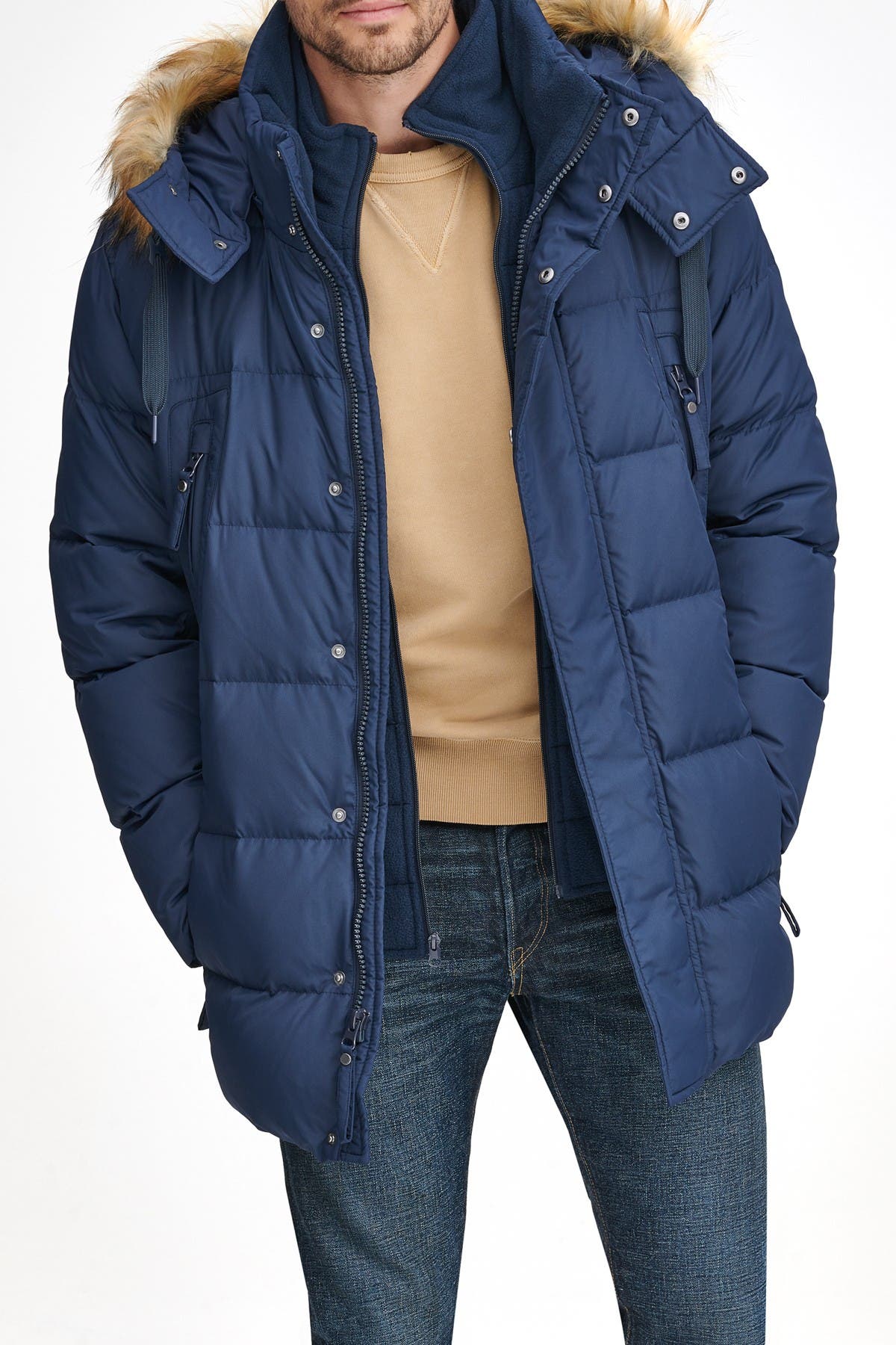 conway matte down parka