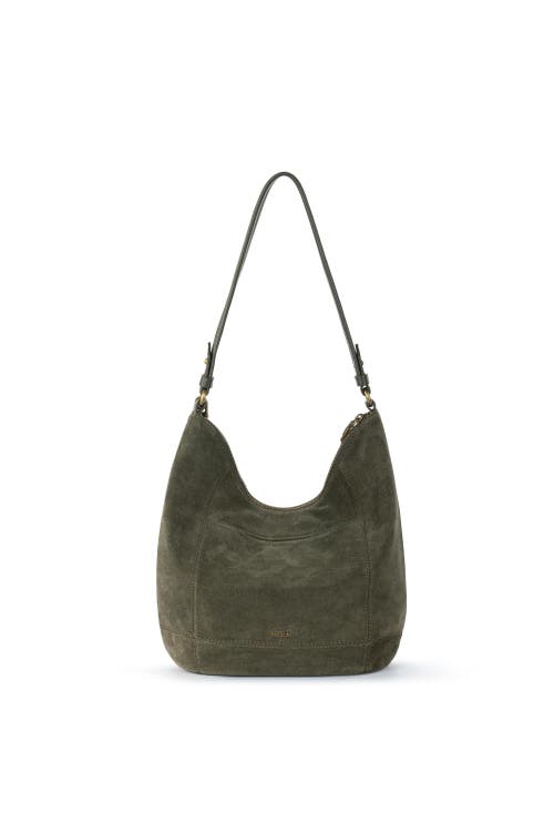 Shop The Sak Sequoia Hobo In Moss Suede