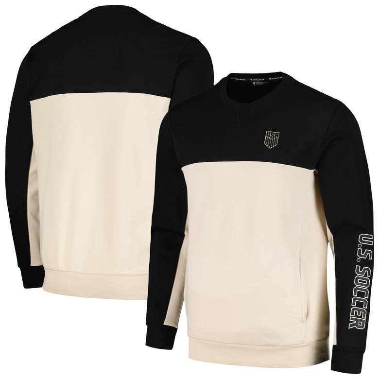 Shop Levelwear Black Usmnt Legacy Pullover Sweatshirt