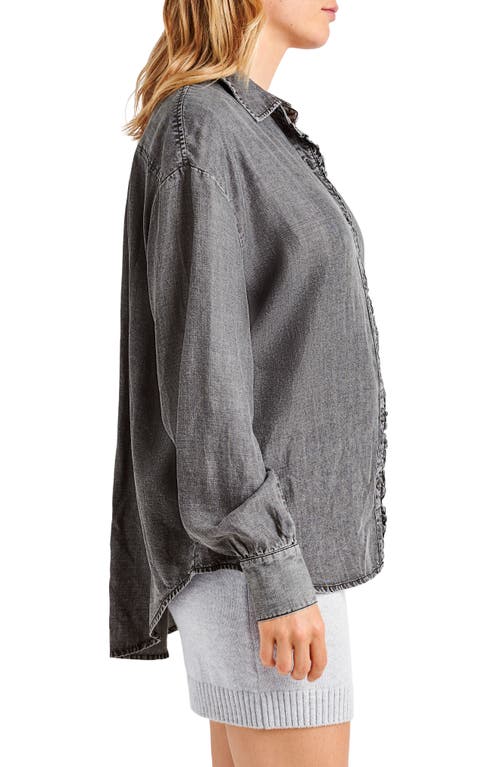 SPLENDID SPLENDID LIA DENIM BUTTON-UP SHIRT