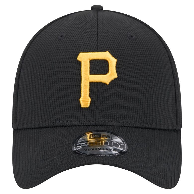 Shop New Era Black Pittsburgh Pirates Active Pivot 39thirty Flex Hat