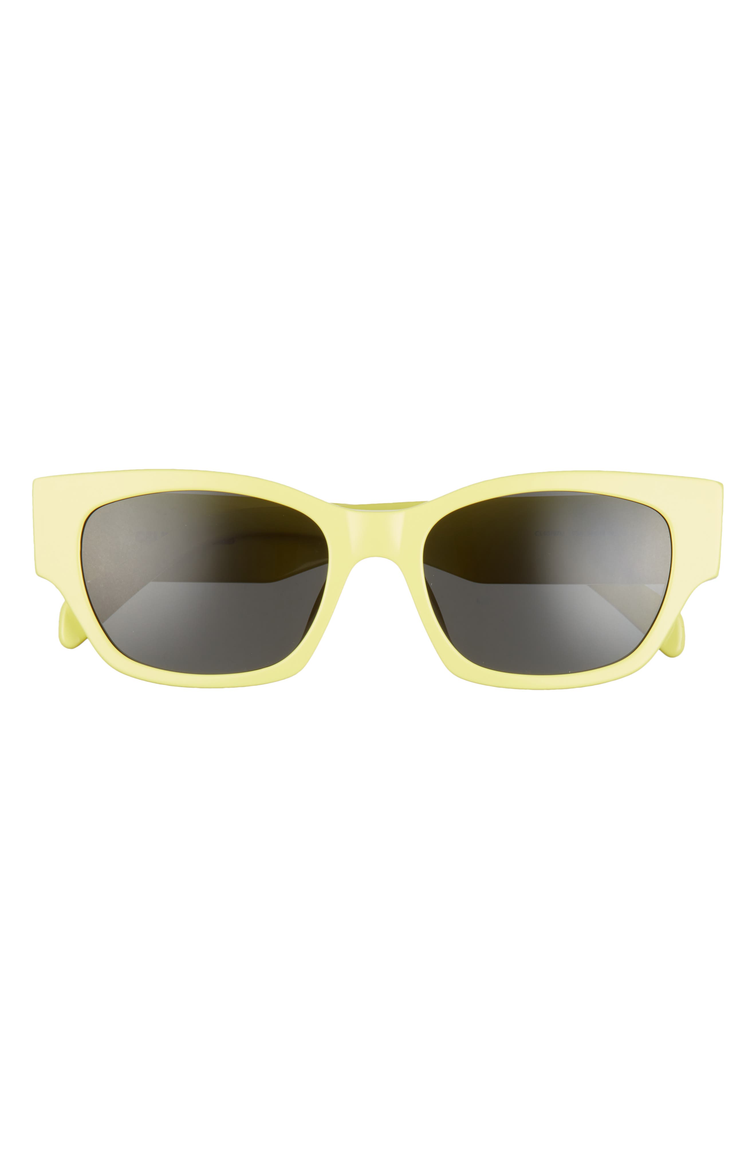 green designer sunglasses
