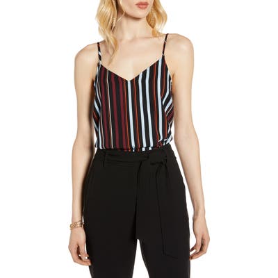 Halogen V-Neck Camisole, Black