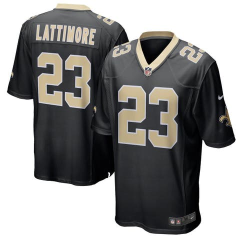 Men's Fanatics Branded Alvin Kamara Black New Orleans Saints Player Icon Name & Number T-Shirt Size: Medium