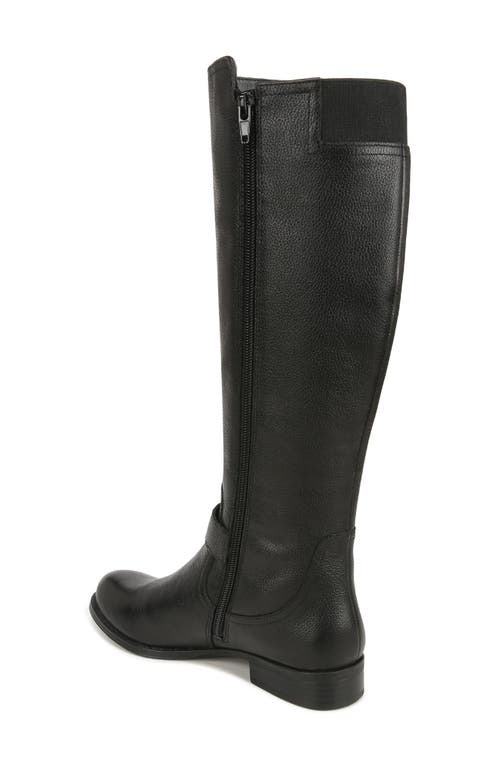Naturalizer Jaya Knee High Boot In Black Leather