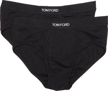 TOM FORD Two-Pack Stretch Cotton and Modal-Blend Briefs for Men