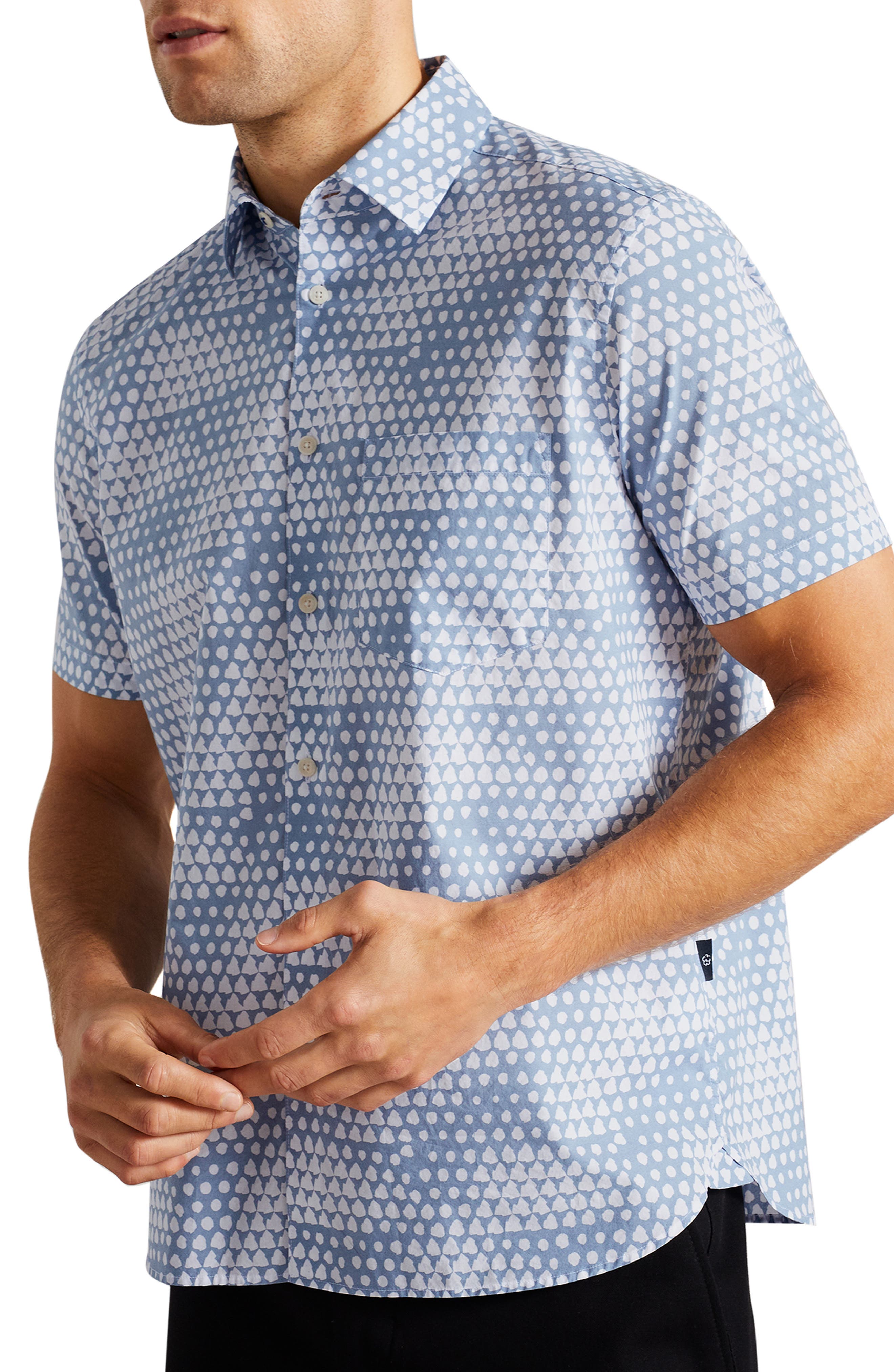 ted baker short sleeve button up