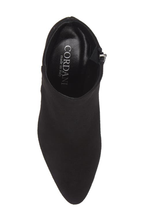 Cordani Nadia Bootie In Black Suede