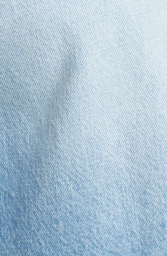RAG & BONE RAG & BONE MAYA HIGH WAIST RAW HEM DENIM SHORTS