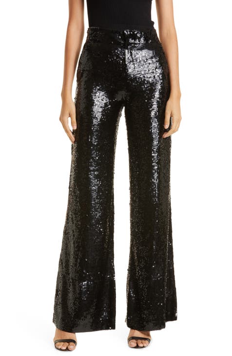 Women's Sequin Wide-Leg Pants | Nordstrom