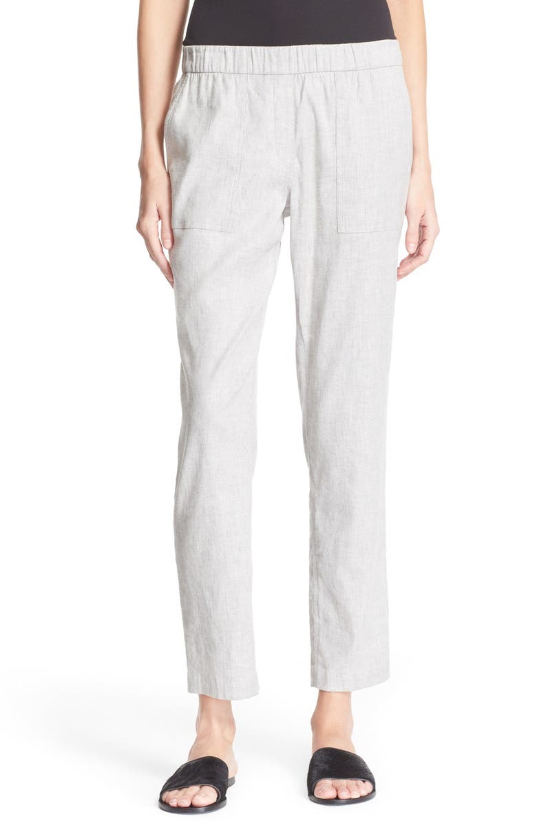 Theory 'Northsound Tierra' Linen Blend Pants | Nordstrom