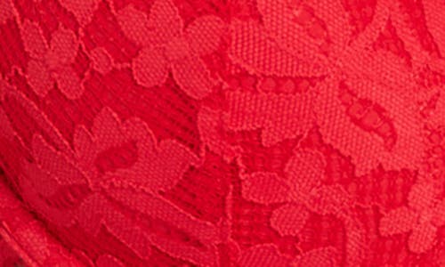 Etam Legende Underwire Demi Bra In Red